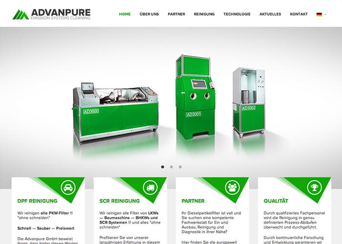 Advanpure DPF Cleaning