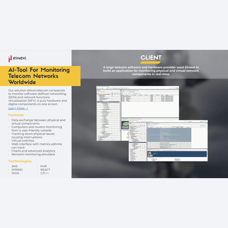 AI-Tool For Monitoring Telecom Networks Worldwide