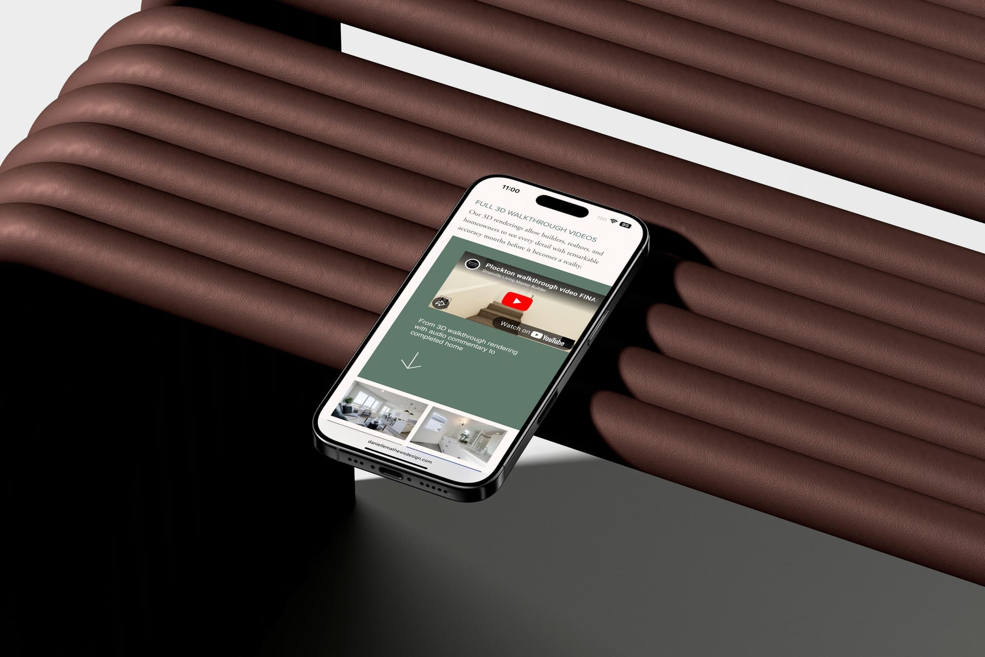 Squarespace website for interior designer and home stager