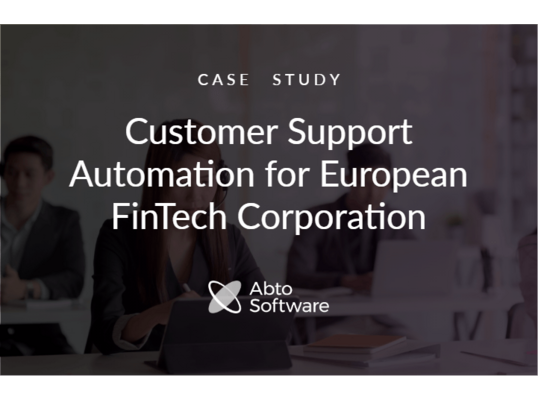AI-powered Customer Support Automation for European FinTech Corporation