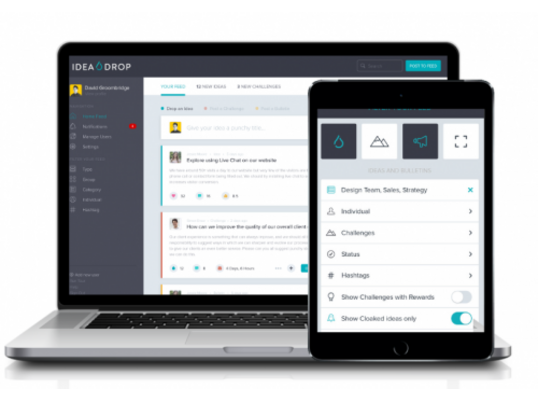 An online corporate idea management software