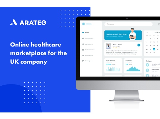 Online healthcare marketplace for the UK company