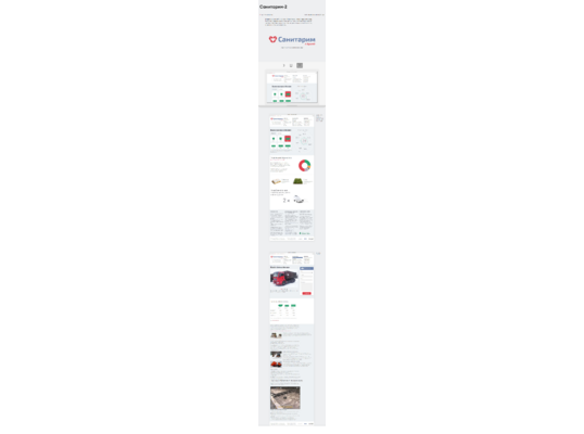 Website development for Sanitarim