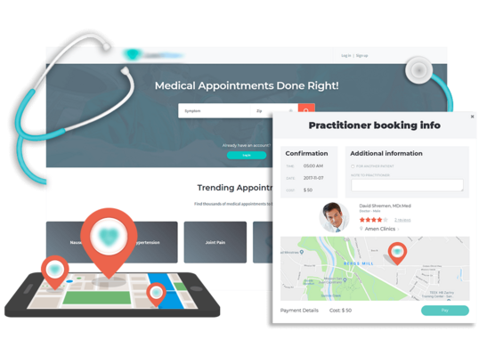 HEALTHCARE DIGITAL BOOKING PLATFORM