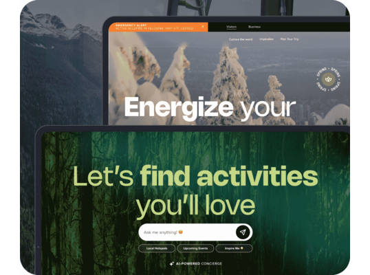 AI-Powered Concierge for North American City Tourist Web Guide