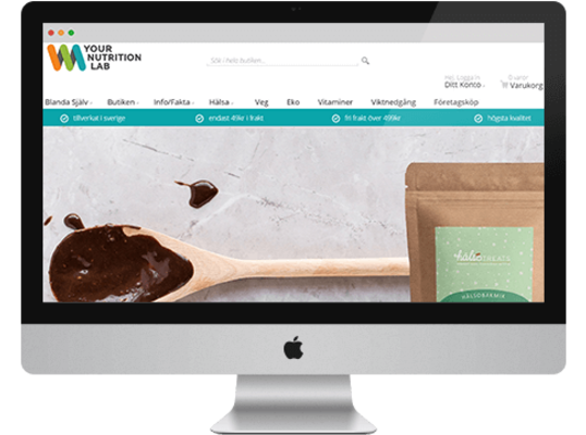 Your Nutrition Website Design & Development