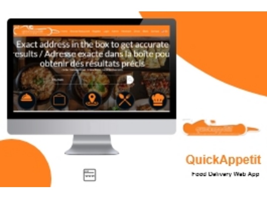 QuickAppetit - Food delivery app development