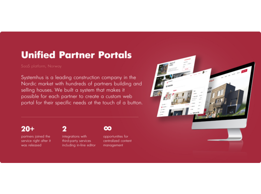 Unified Partner Portals - Saas Platform