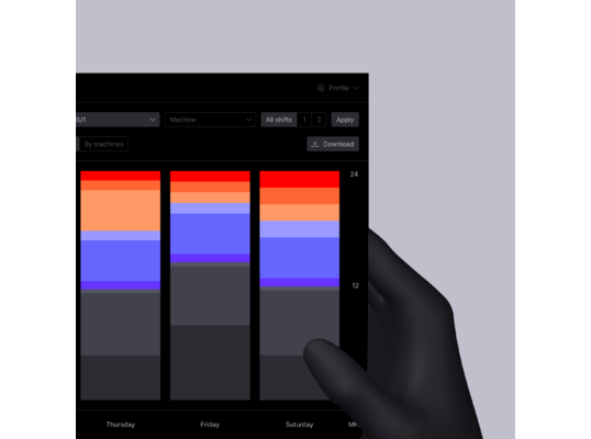 PLNT - the user interface for an enterprise analytical system