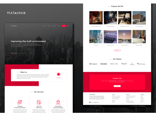ViaTechnik - Rebranding & Webdesign