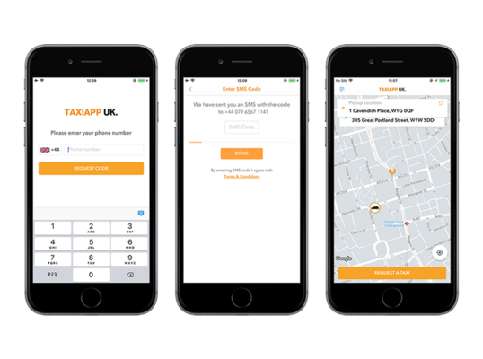 TaxiApp UK