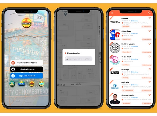 Dade Social iOS & Android App