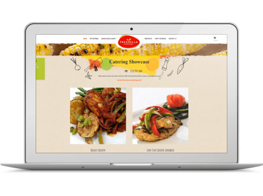 Best Restaurant & Food Catering Website Design