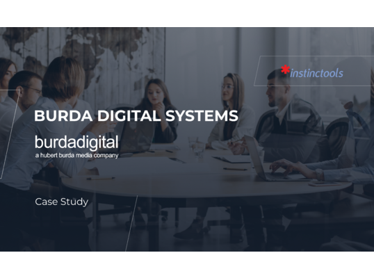 Cross-media solution for Burda