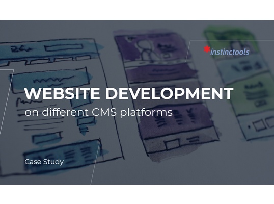 Website Development on different CMS platforms