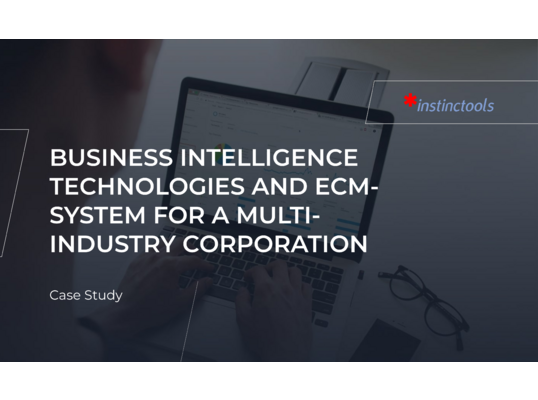 BI Technologies and ECM-System For An Enterprise