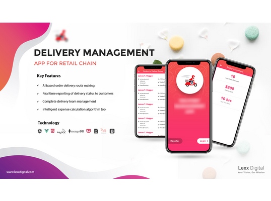 Delivery Management App For Retail Chain