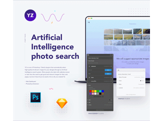 YZ - Artificial Intelligence Photo Search