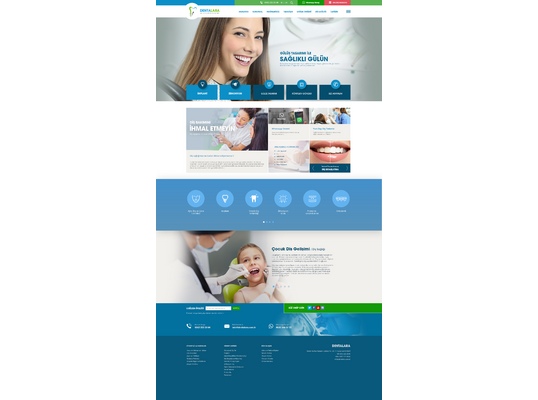 Dentalara Website Design