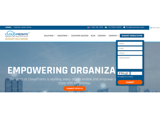 CLOUDFRONTS – SEO & DIGITAL MARKETING CASE STUDY