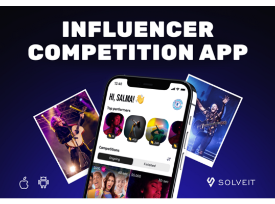 Discovery & UX/UI of Influencer Competition App