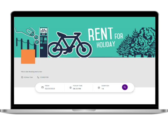 Booking Portal for an Online Bike Rental Business