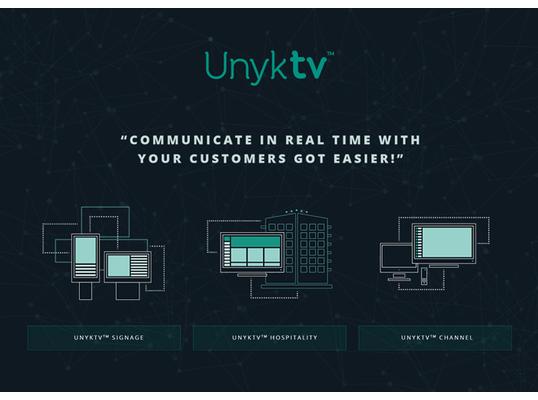UnykTV™ - Cloud Signage and Cloud Hospitality