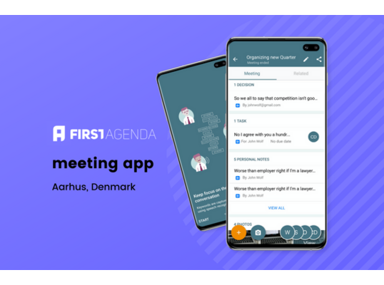 First Agenda