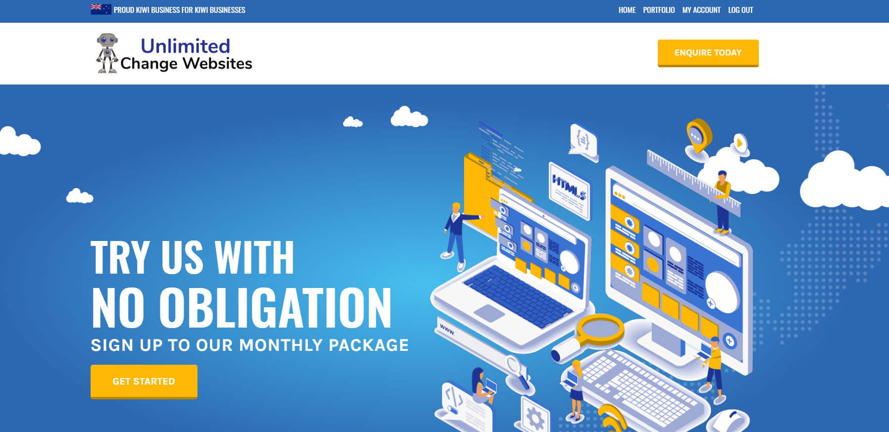 Unlimited Change Websites