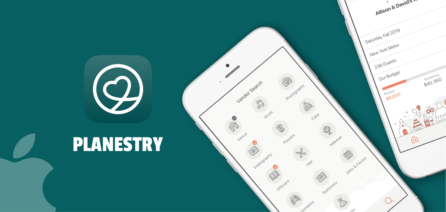 Planestry wedding planner app