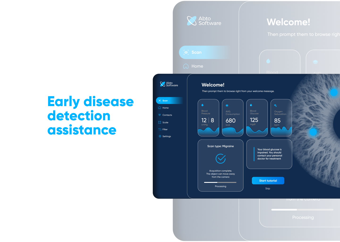 Legacy medical portal modernization for early disease detection assistance