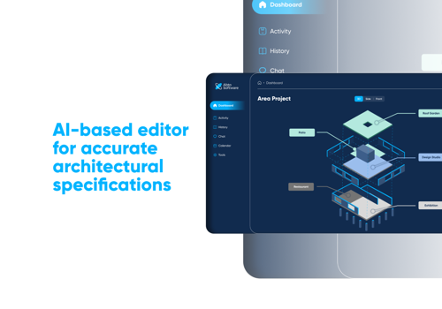 AI-based editor for architectural specifications