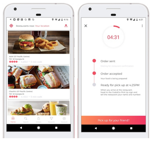 Core Product Dev & UI for Mobile Ordering Application