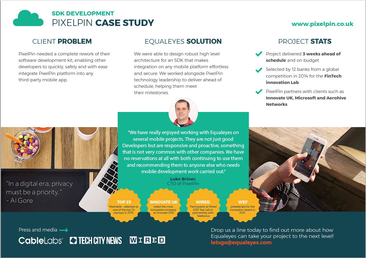 PixelPin case study 