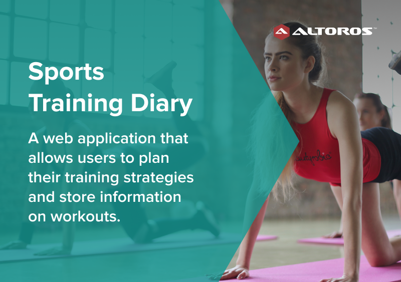 Sports Training Diary Web Application