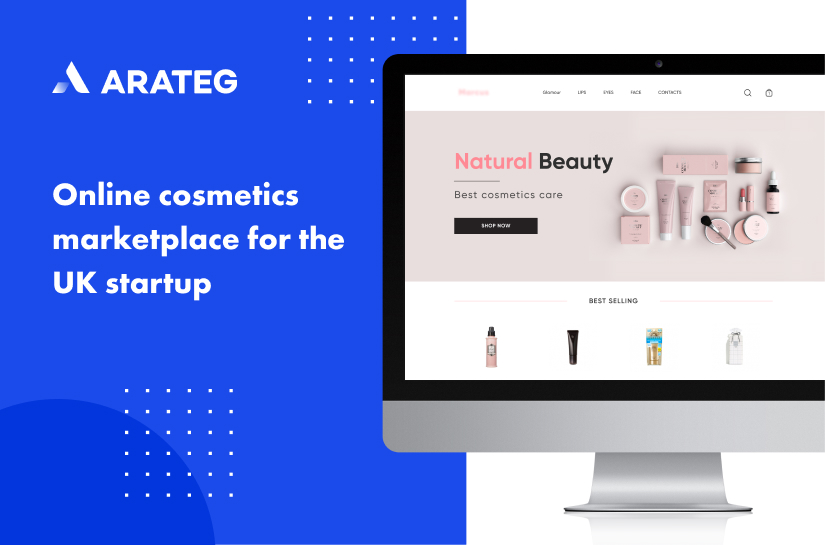 Online cosmetics marketplace for the UK startup