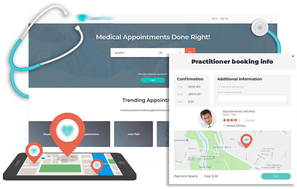 HEALTHCARE DIGITAL BOOKING PLATFORM