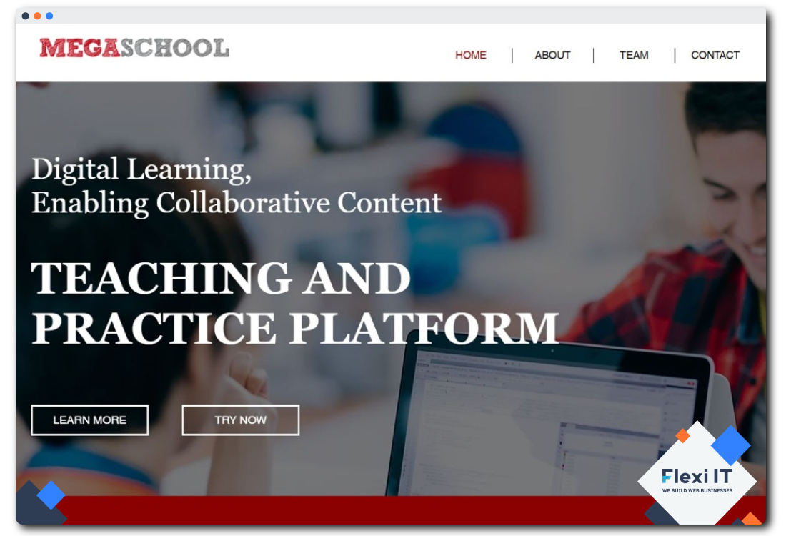 MegaSchool — Learning Content Management System
