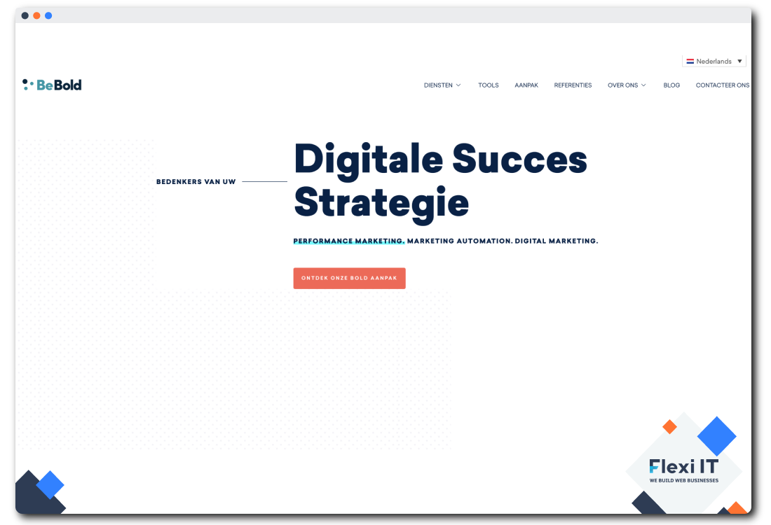 Website for the Digital Marketing Company