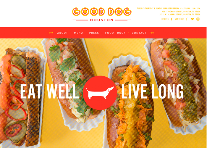 Good Dog Houston Website