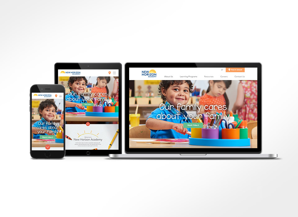 New Horizon Academy Responsive Website