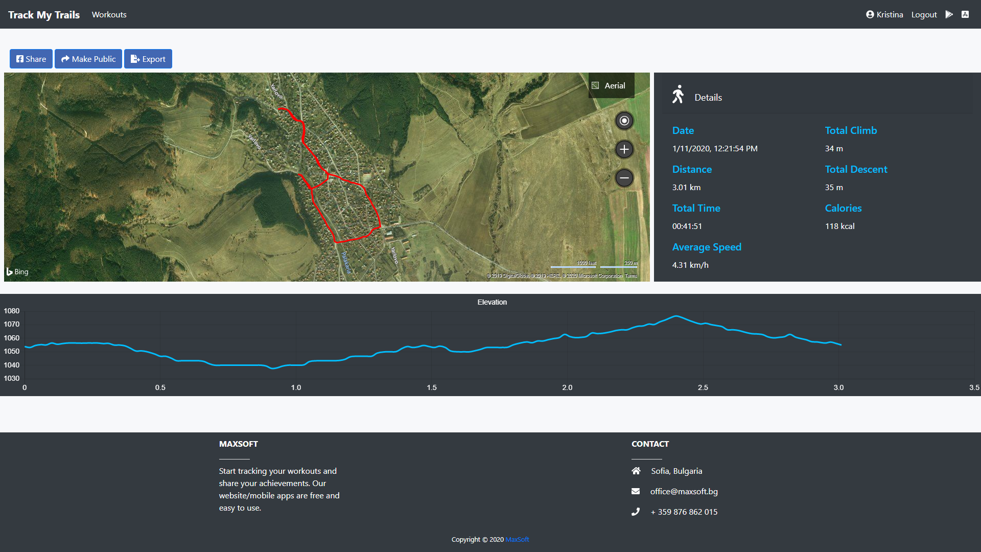 Track My Trails