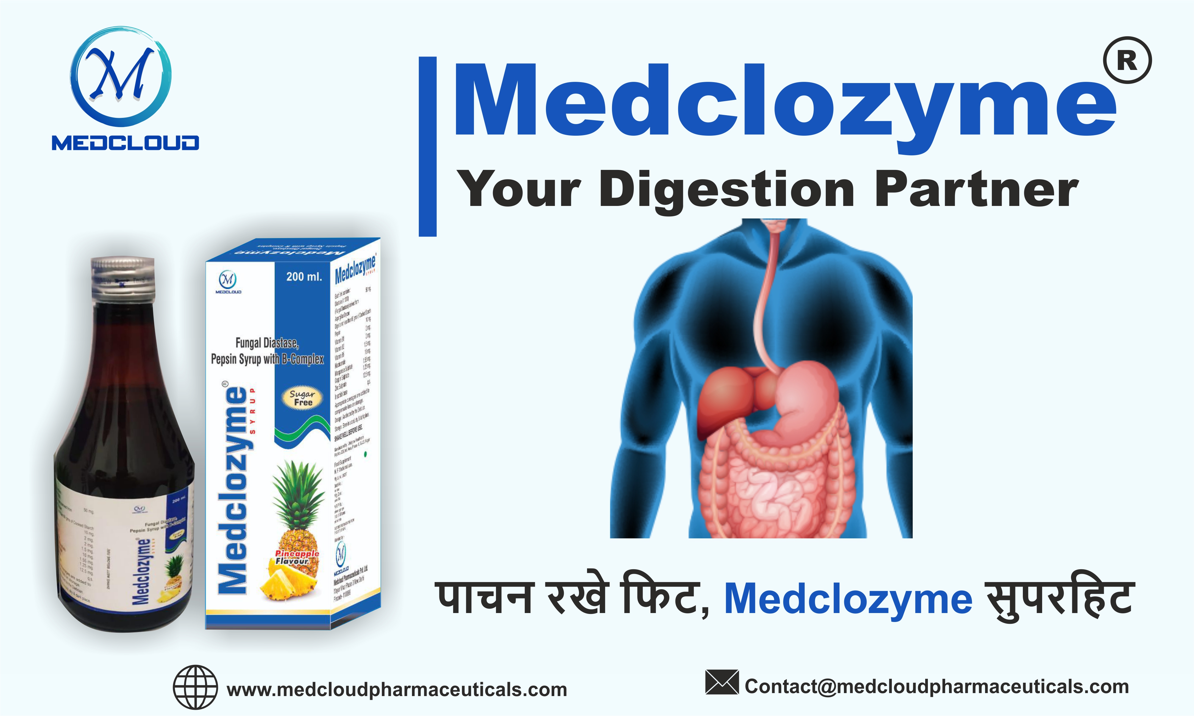 Best Digestive Enzyme ( Medclozyme) in Noida- Medcloud