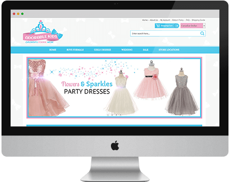Adorable Kidsc - Website Design & Development