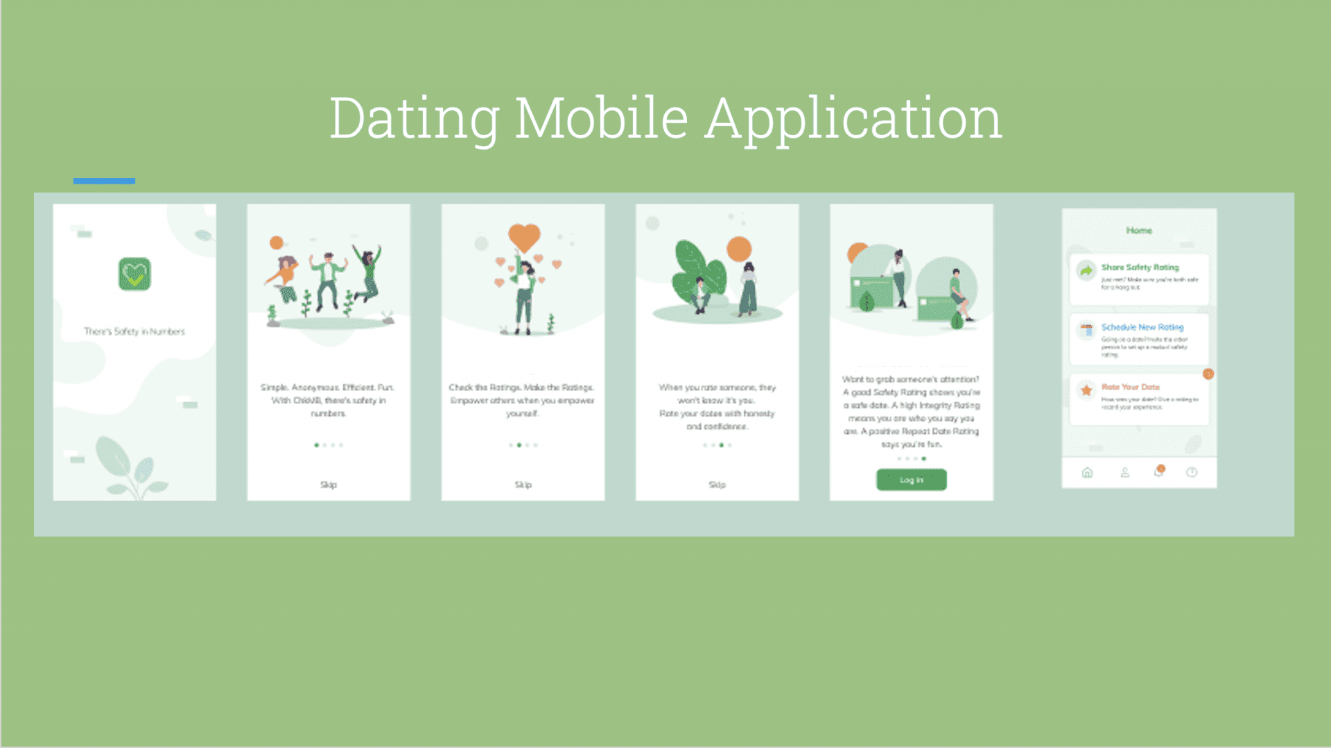 Dating mobile application