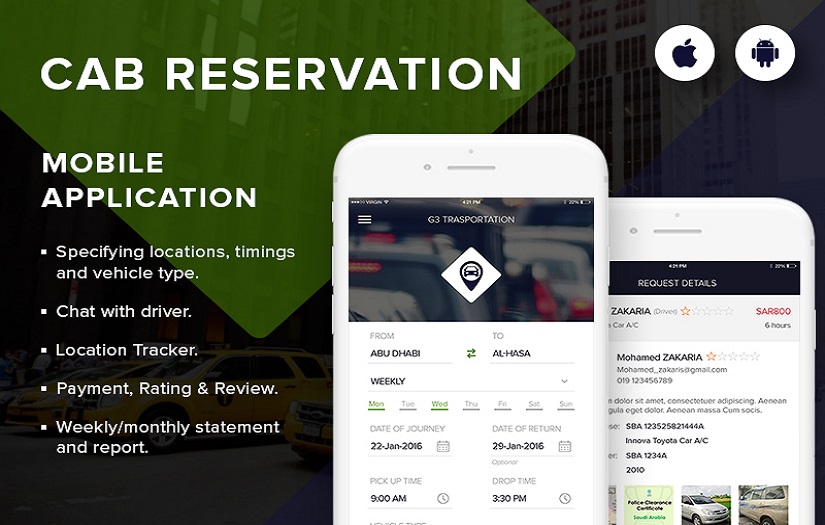 Cab Reservation