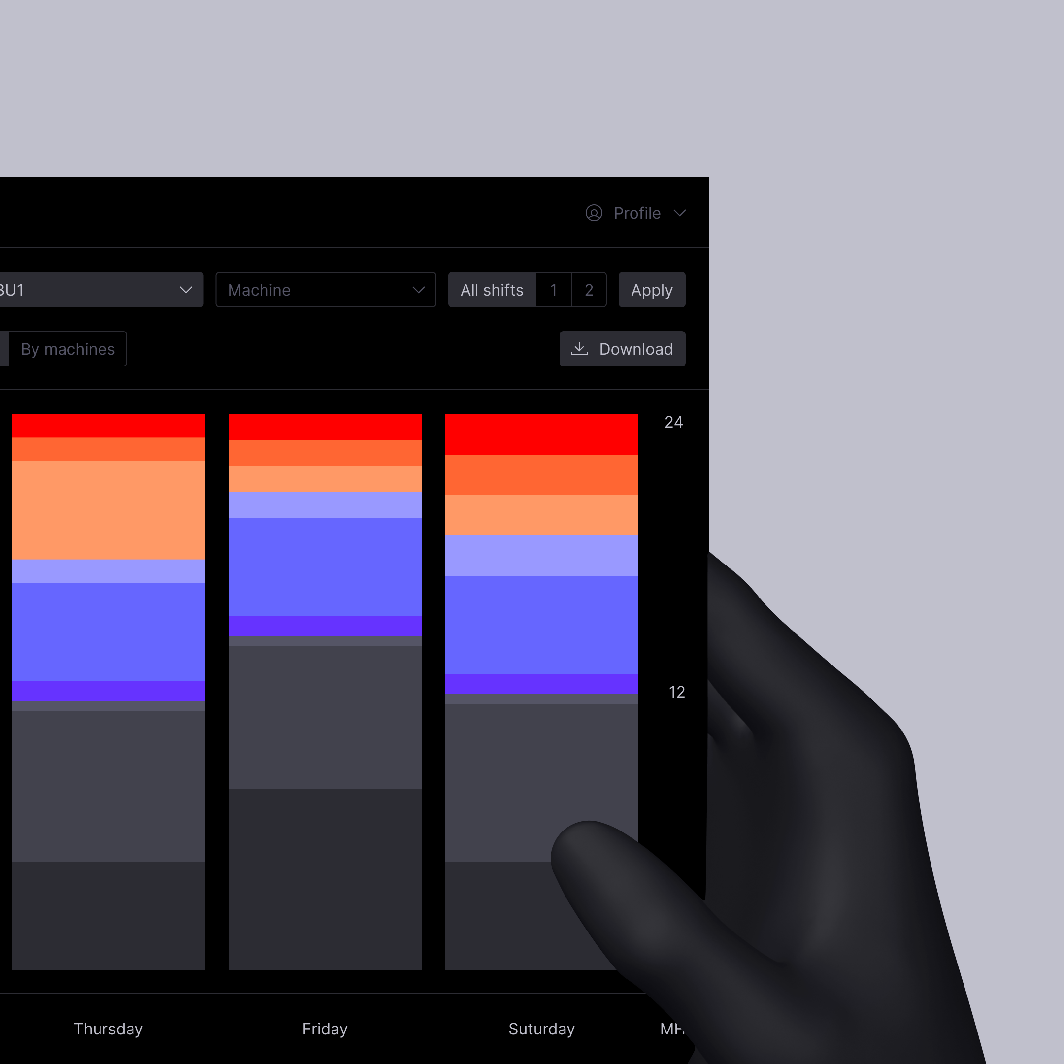 PLNT - the user interface for an enterprise analytical system