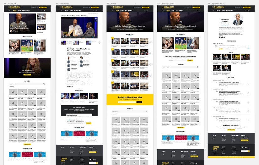 GIVING CHICAGO IDEAS A GLOBAL MEDIA PLATFORM