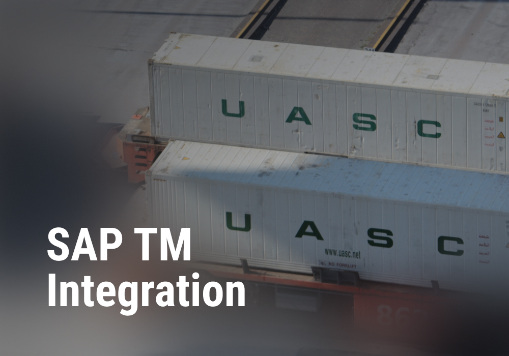 Three-way integration and enhancement of SAP TM