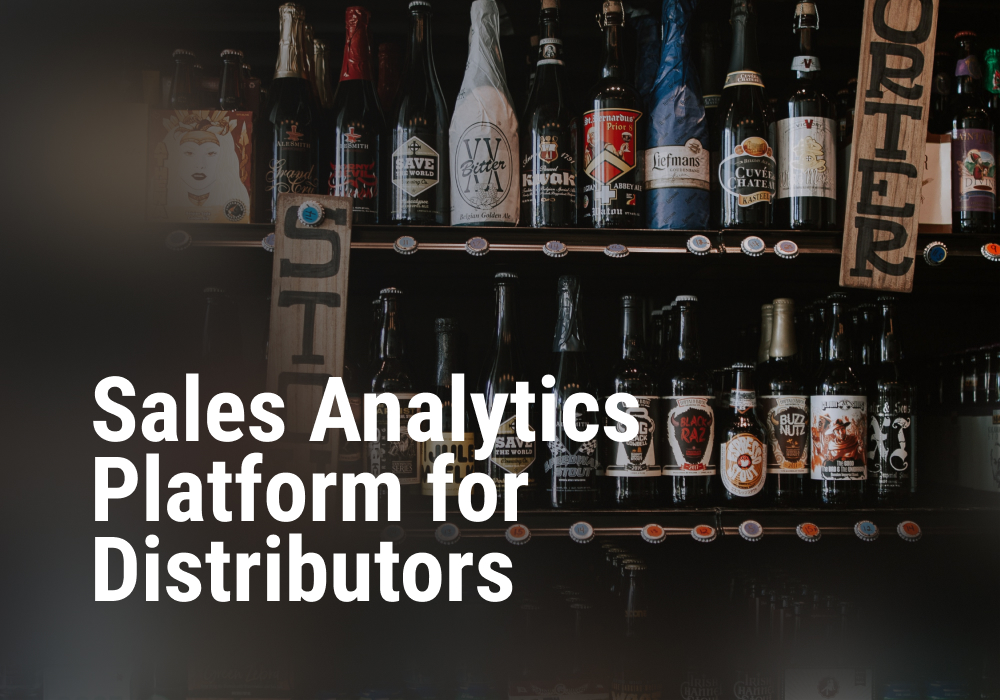 Sales Analytics Platform for Distributors